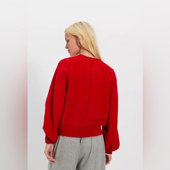 Free People Porta Cashmere Henley Sweater - Picture 3 of 4